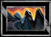 Sunrise Waves (Metal Frame) 