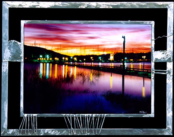 Sunset at Anderson Mill Marina